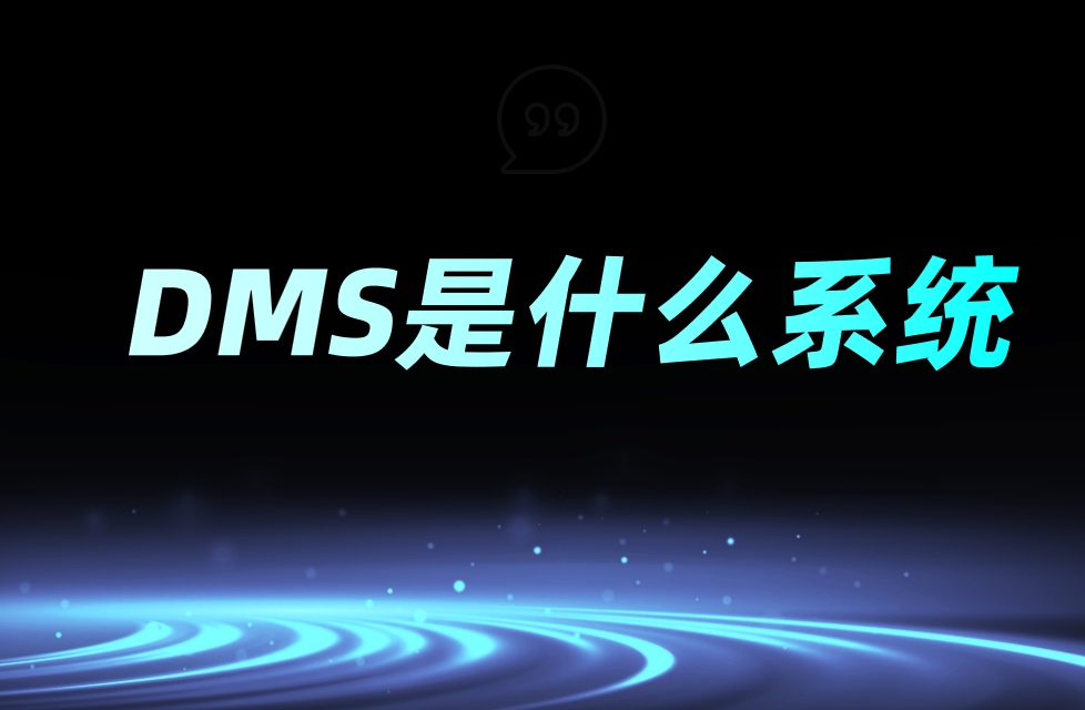 DMS是什么系統(tǒng)