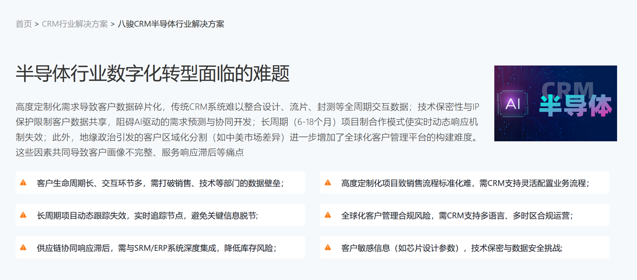 半導(dǎo)體CRM