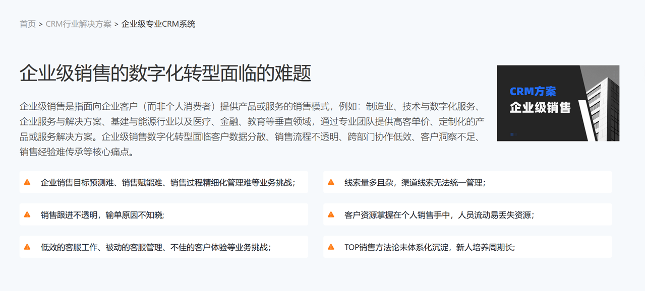 企業(yè)級(jí)銷售的數(shù)字化轉(zhuǎn)型